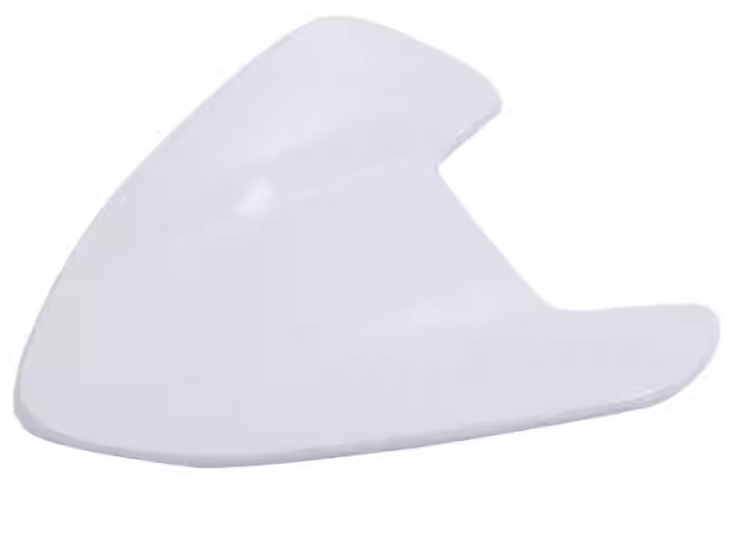 01 6KWV-050702-1000-0VE00 FRONT FENDER DECO PLATE (NEBULA WHITE)